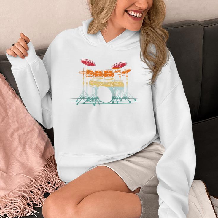 Drum Kit Musical Retro Instrument Musician Raglan Baseball Tee Unisex Hoodie Drum Kit Musical Retro Instrument Musician Raglan Baseball Tee Unisex Hoodie