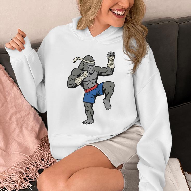 Gorilla Muay Thai Combat Sport Fighter Martial Arts 8 Limbs Raglan Baseball Tee Unisex Hoodie Gorilla Muay Thai Combat Sport Fighter Martial Arts 8 Limbs Raglan Baseball Tee Unisex Hoodie