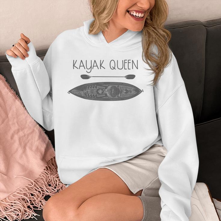Kayak Queen Fun Kayak And Canoe Paddler Unisex Hoodie