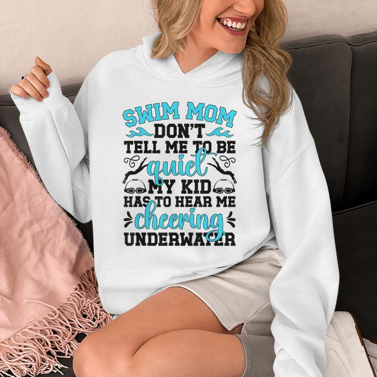 Swim Mom Swimming Mama Of A Swimmer Mom Swim Mother Unisex Hoodie