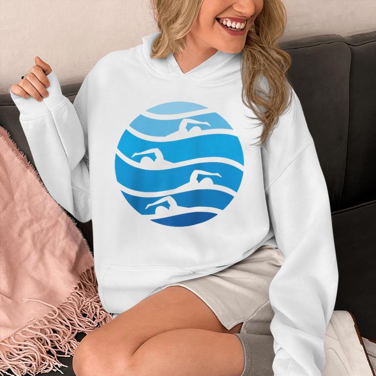 Swimming Freestyle Raglan Baseball Tee Unisex Hoodie Swimming Freestyle Raglan Baseball Tee Unisex Hoodie