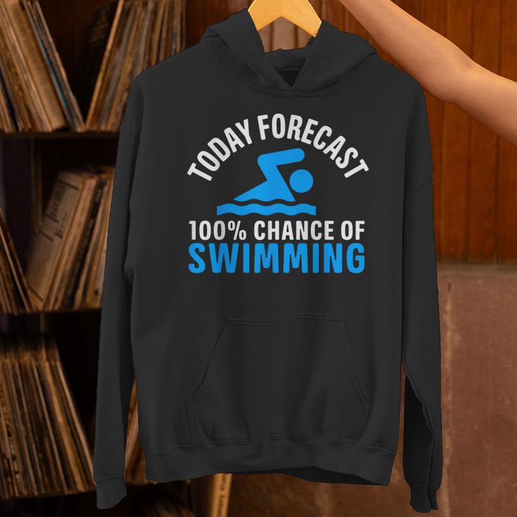 100 Chance Of Swimming Swimmer Swimming Unisex Hoodie 100 Chance Of Swimming Swimmer Swimming Unisex Hoodie