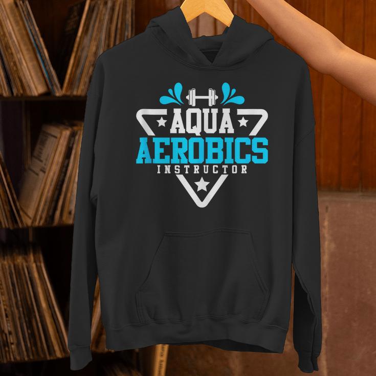 Aqua Aerobics Swimming Water Instructor Fitness Waterobics Unisex Hoodie