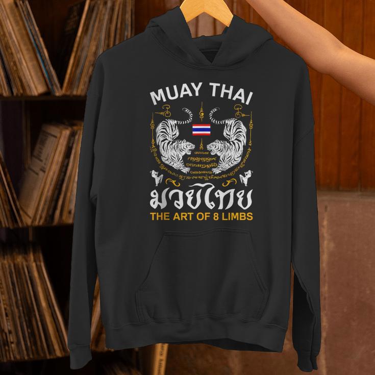 The Art Of 8 Limbs Sak Yant Tiger Muay Thai Unisex Hoodie The Art Of 8 Limbs Sak Yant Tiger Muay Thai Unisex Hoodie