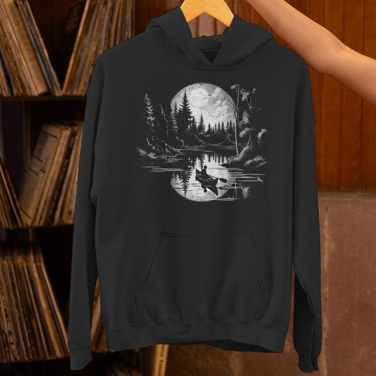 Canoe Canadian Canoeists Nature Canoe Unisex Hoodie