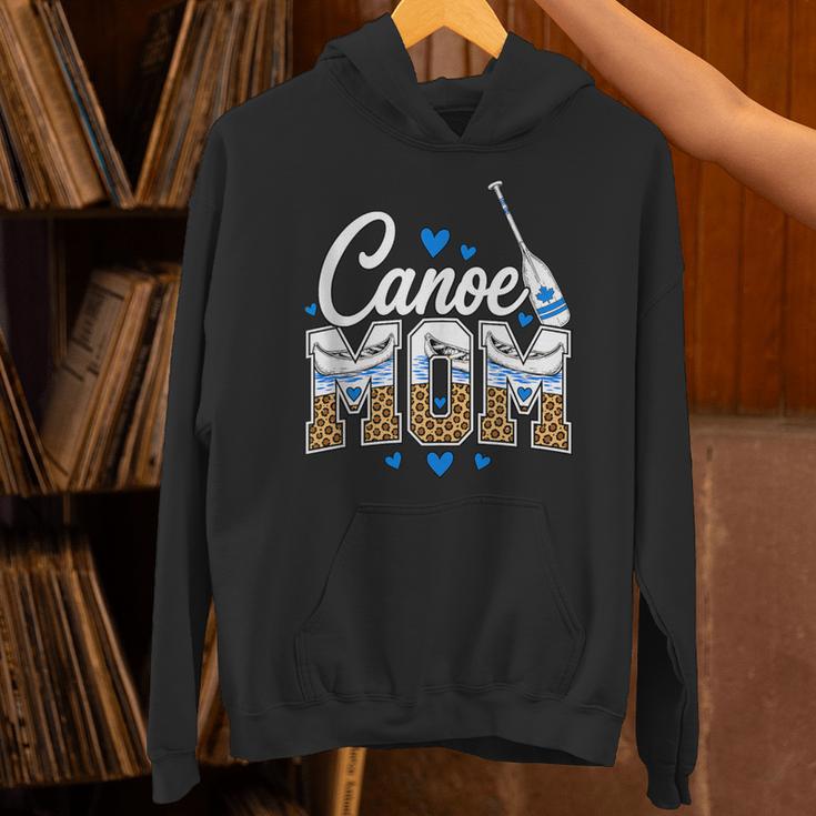 Canoe Mom Leopard Print Paddle River Lake Sport Mother Unisex Hoodie Canoe Mom Leopard Print Paddle River Lake Sport Mother Unisex Hoodie