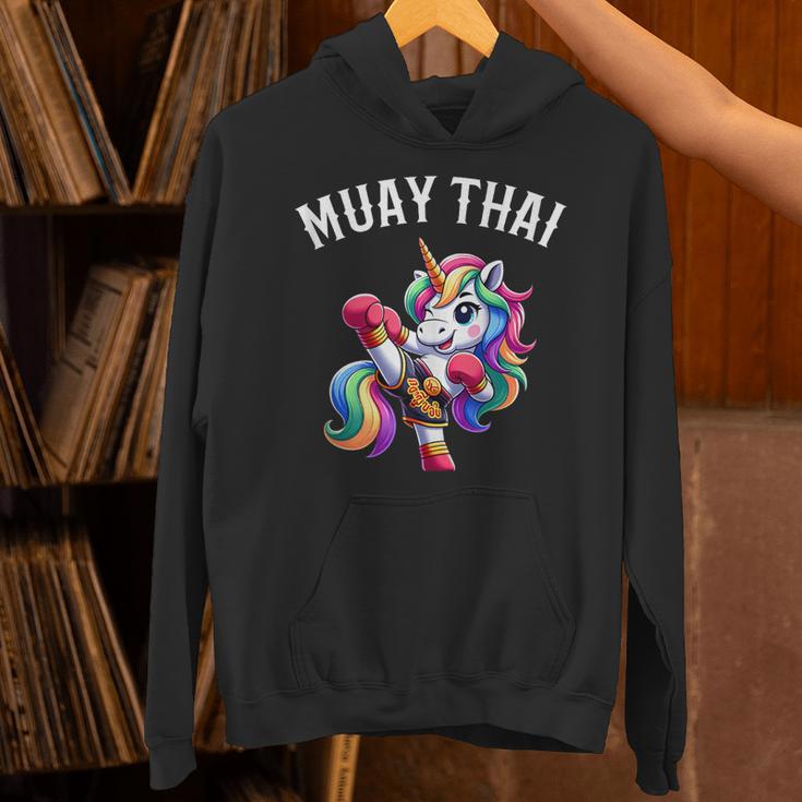 Cute Muay Thai Unicorn Unisex Hoodie Cute Muay Thai Unicorn Unisex Hoodie