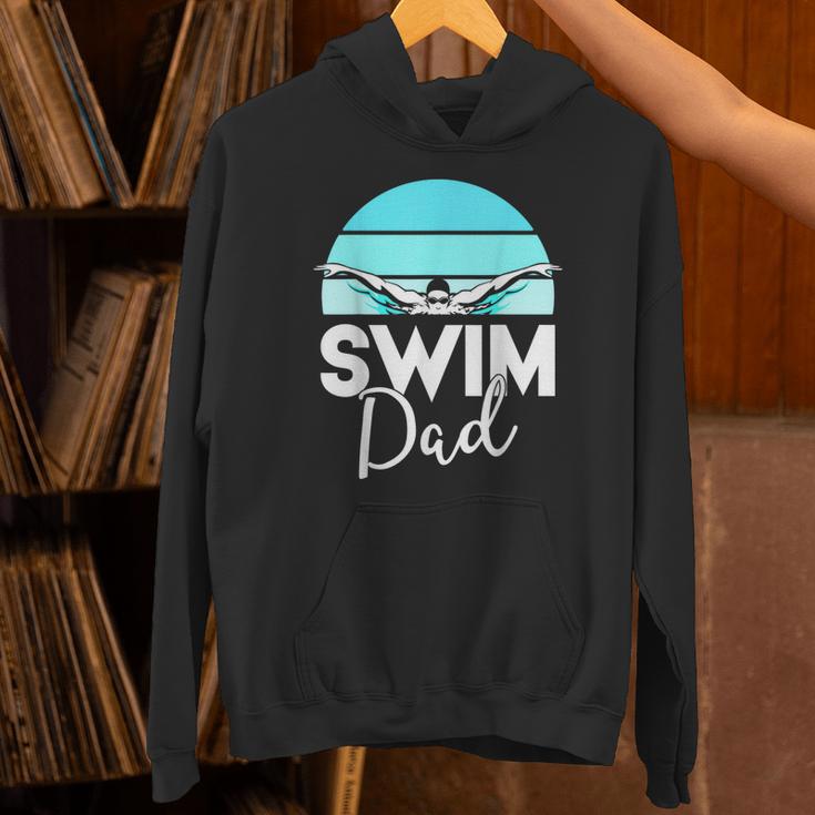 Dad Father School Swimming Meet Swimmer Swimmer Unisex Hoodie Dad Father School Swimming Meet Swimmer Swimmer Unisex Hoodie