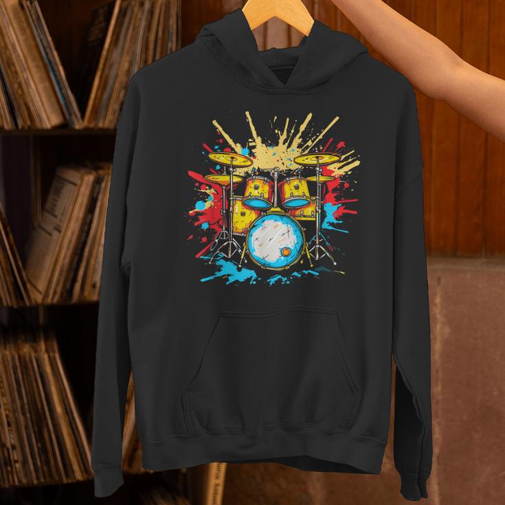 Drum Kit Steamwave Music Band Unisex Hoodie Drum Kit Steamwave Music Band Unisex Hoodie