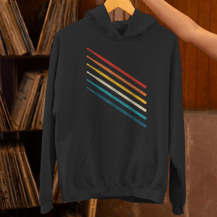 Drummer Drum Kit Vintage Retro Drummer Unisex Hoodie Drummer Drum Kit Vintage Retro Drummer Unisex Hoodie