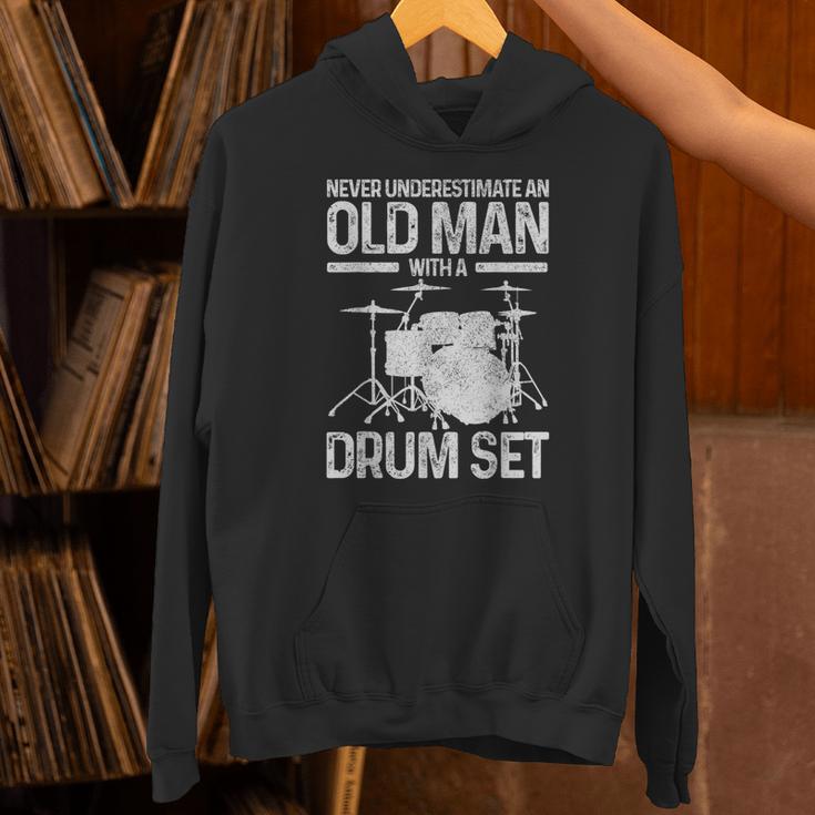 Drummer Drum Kit Vintage Drummer Unisex Hoodie Drummer Drum Kit Vintage Drummer Unisex Hoodie
