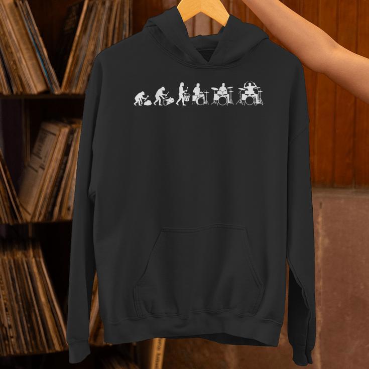 Drummer Evolution Drum Kit Unisex Hoodie