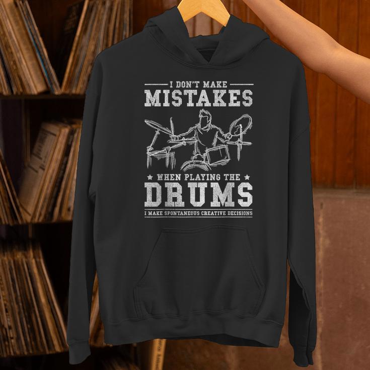 Drummer Music Drum Kit Unisex Hoodie
