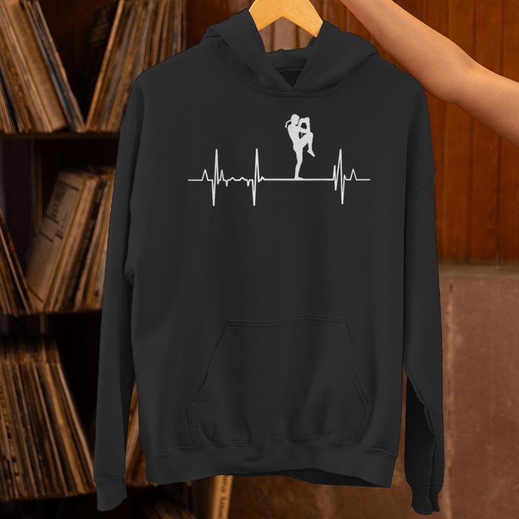 My Heart Beats For Muay Thai Martial Artist Unisex Hoodie