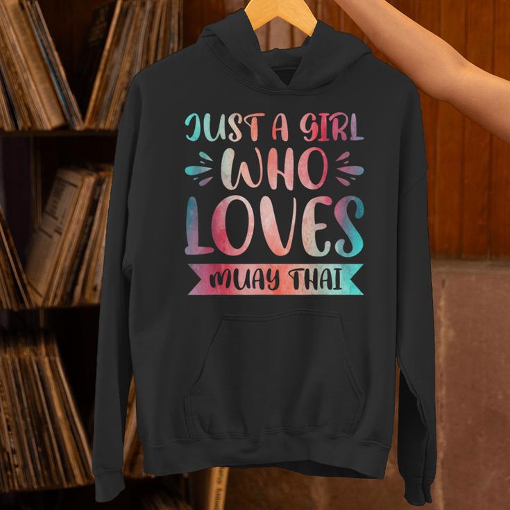 Just a Girl Who Loves Muay Thai Unisex Hoodie Just a Girl Who Loves Muay Thai Unisex Hoodie