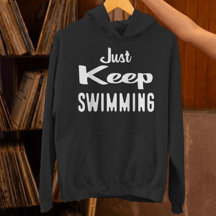Just Keep Swimming T-Shirt Unisex Hoodie