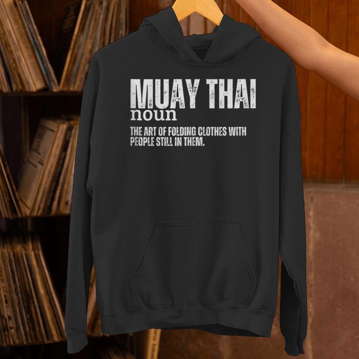 Muay Thai Definition Muay Thai Unisex Hoodie Muay Thai Definition Muay Thai Unisex Hoodie
