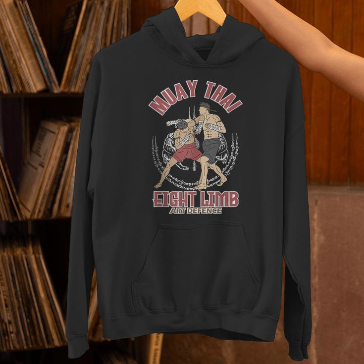 Muay Thai Eight Limb Art Defence Unisex Hoodie