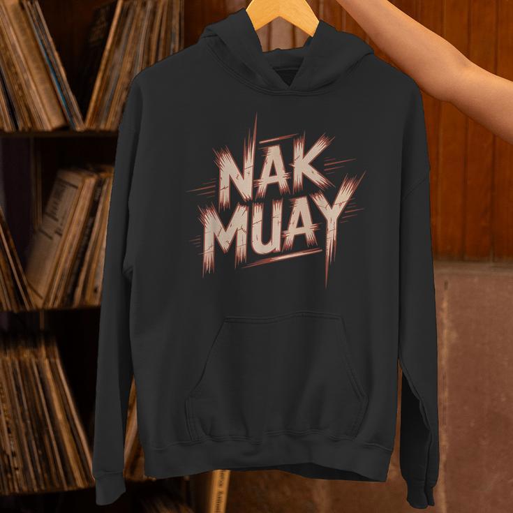 Muay Thai Fighter Nak Identity Training Practitioner Proud Unisex Hoodie