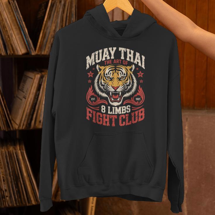 Muay Thai Fighter Tiger 8 Limbs Thai Boxing Unisex Hoodie