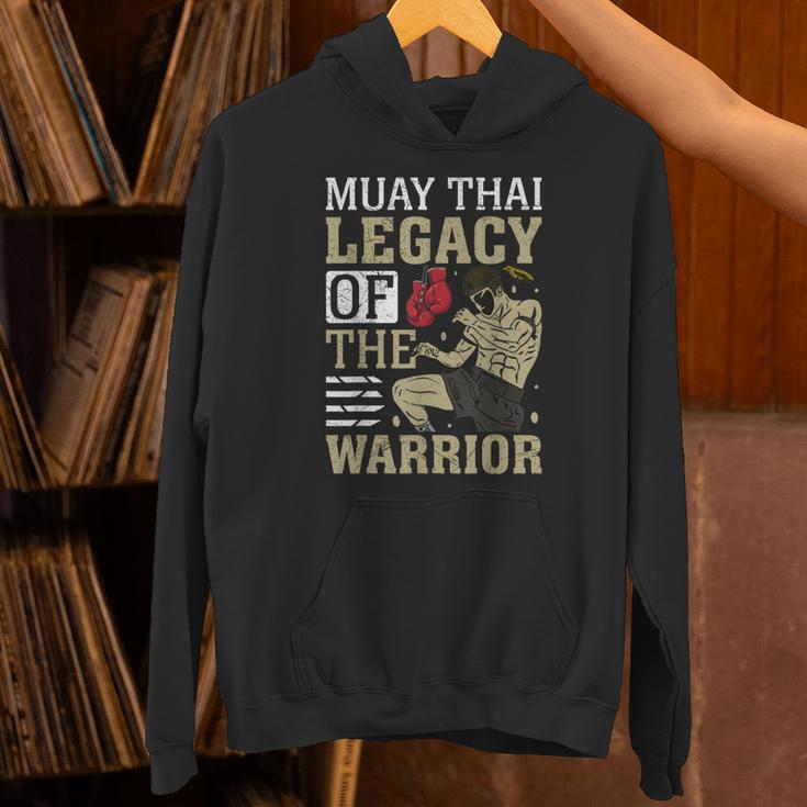 Muay Thai Legacy Of The Warrior Muay Thai Unisex Hoodie