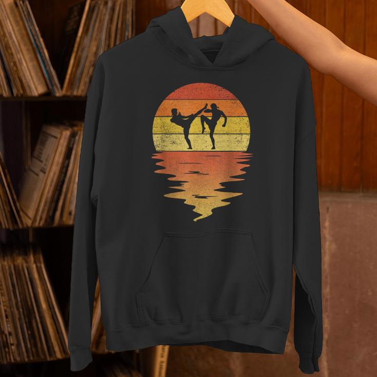 Muay Thai Shirt Retro Sunset 70s Vintage Muay Thai Unisex Hoodie Muay Thai Shirt Retro Sunset 70s Vintage Muay Thai Unisex Hoodie