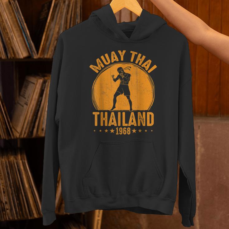 Muay Thai Thailand 1968 Slogan Sport Unisex Hoodie Muay Thai Thailand 1968 Slogan Sport Unisex Hoodie