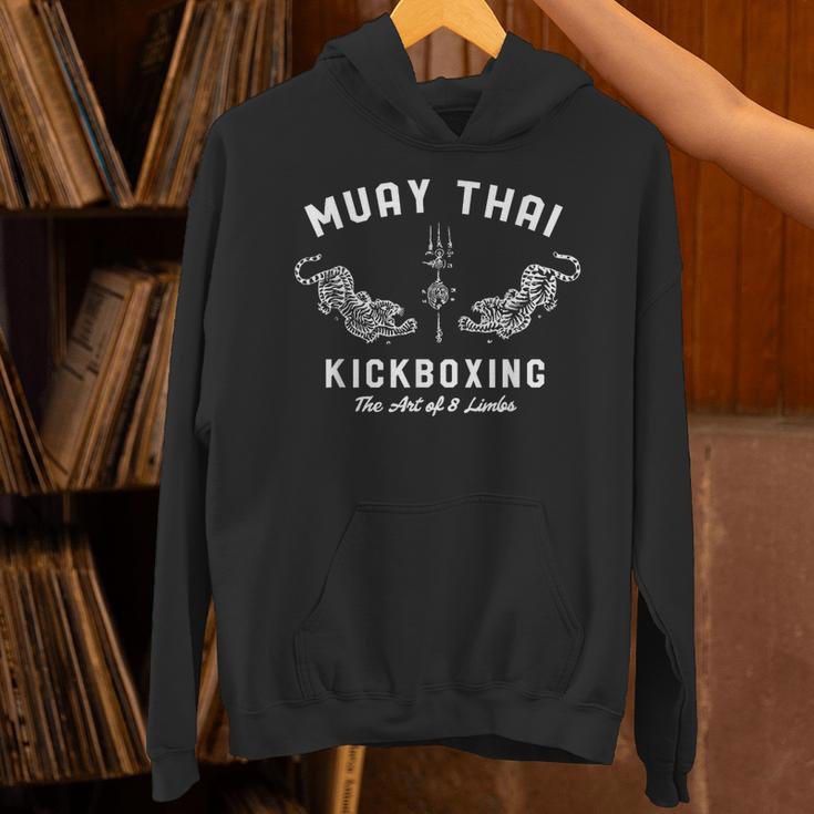 Muay Thai Twin Tigers MMA Warrior Fight Shirt Unisex Hoodie