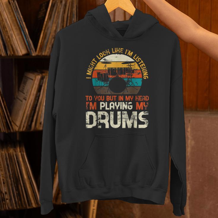 Musician Drummer Music Lover Drum Kit Unisex Hoodie Musician Drummer Music Lover Drum Kit Unisex Hoodie