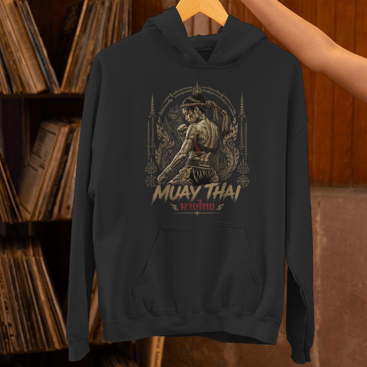 Old School Muay Thai Student Thai Boxing Fighter Unisex Hoodie