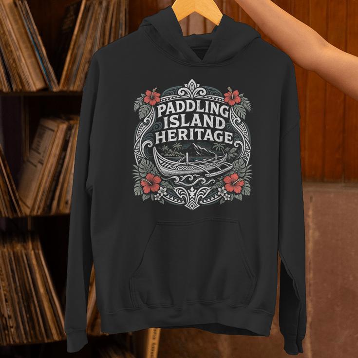 Paddling Island Heritage Outrigger Canoe Unisex Hoodie Paddling Island Heritage Outrigger Canoe Unisex Hoodie