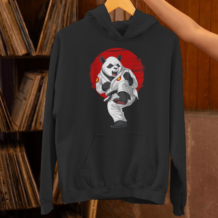 Panda Bear Karate Kickboxing Muay Thai Martial Arts Unisex Hoodie