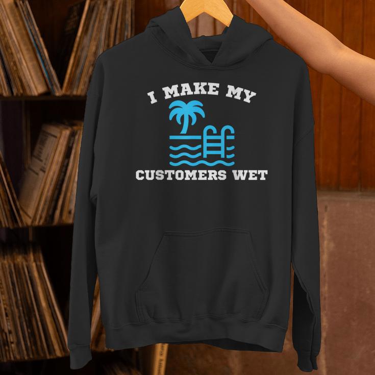 Pool Boy For Swimming Pool Service Guy Unisex Hoodie