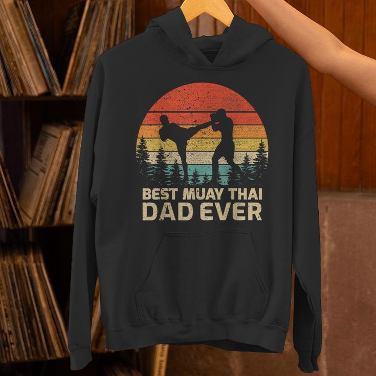 Retro Vintage Best Muay Thai Dad Ever Father's Day Unisex Hoodie Retro Vintage Best Muay Thai Dad Ever Father's Day Unisex Hoodie