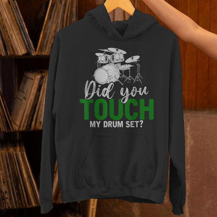 Rock Musical Instrument Band Drummer Drum Kit Unisex Hoodie Rock Musical Instrument Band Drummer Drum Kit Unisex Hoodie