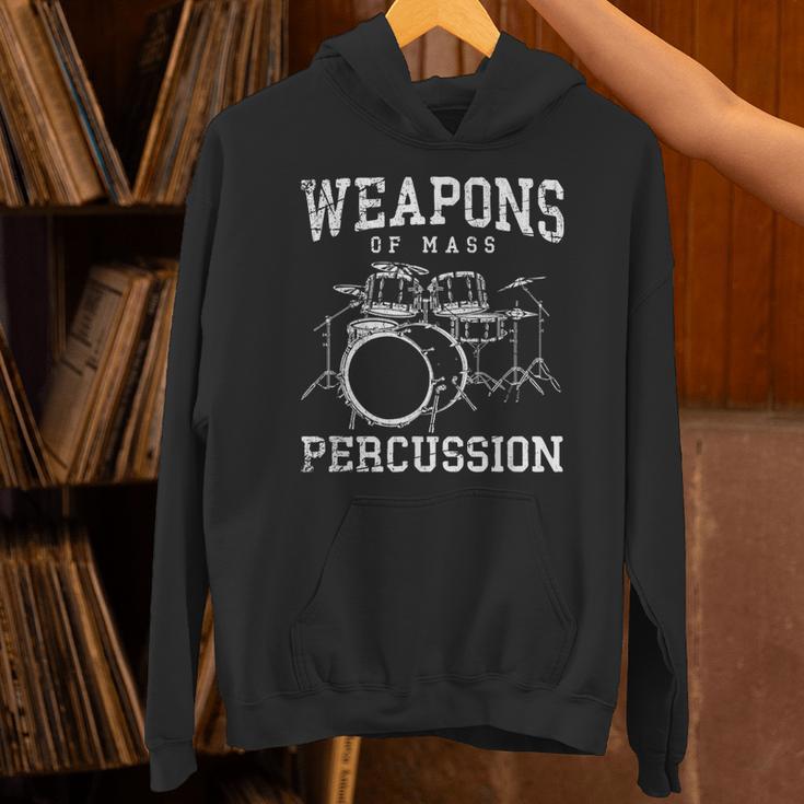 Rock Musician Drummer Drum Kit Unisex Hoodie