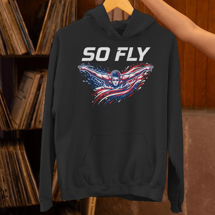 Swim Art For Men Women Kids Swimmer Swim Team Swimming Unisex Hoodie