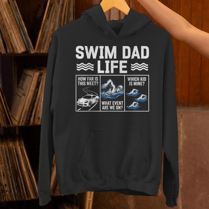 Swim Dad Life Swimmer Father's Day Swimming Daddy Unisex Hoodie Swim Dad Life Swimmer Father's Day Swimming Daddy Unisex Hoodie