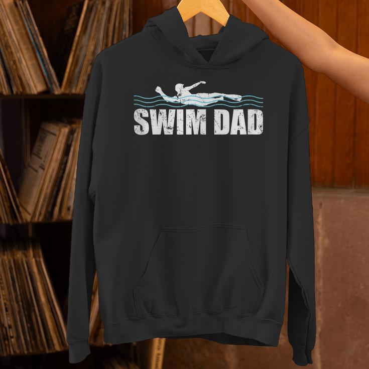 Swim Dad Support Swimming Father Sport Unisex Hoodie Swim Dad Support Swimming Father Sport Unisex Hoodie