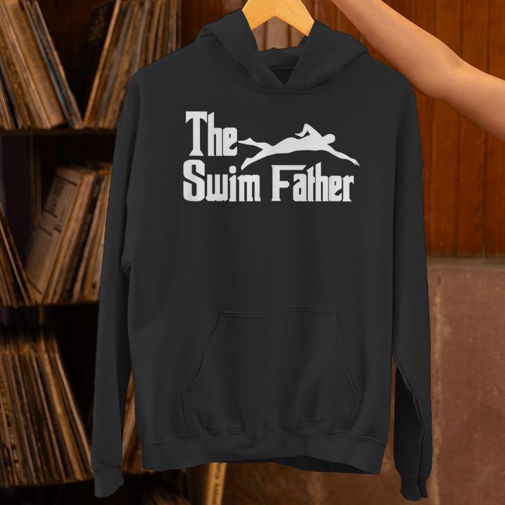 The Swim Father Swimming Dad Swimmer Unisex Hoodie