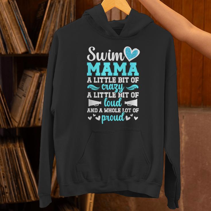 Swim Mama Proud Swimming Mom Of A Swimmer Mother Swim Mom Unisex Hoodie
