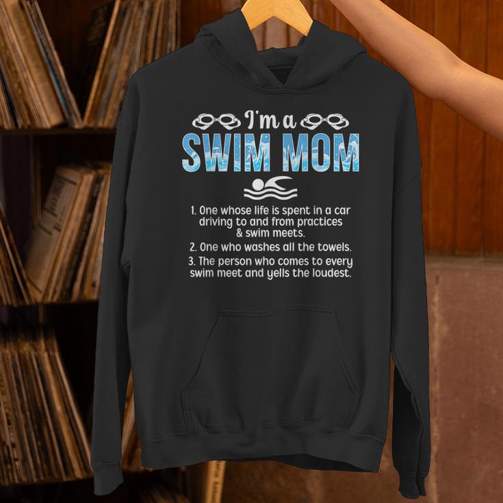 Swim Mom Definition Swimming Mom Of A Swimmer Mama Unisex Hoodie Swim Mom Definition Swimming Mom Of A Swimmer Mama Unisex Hoodie