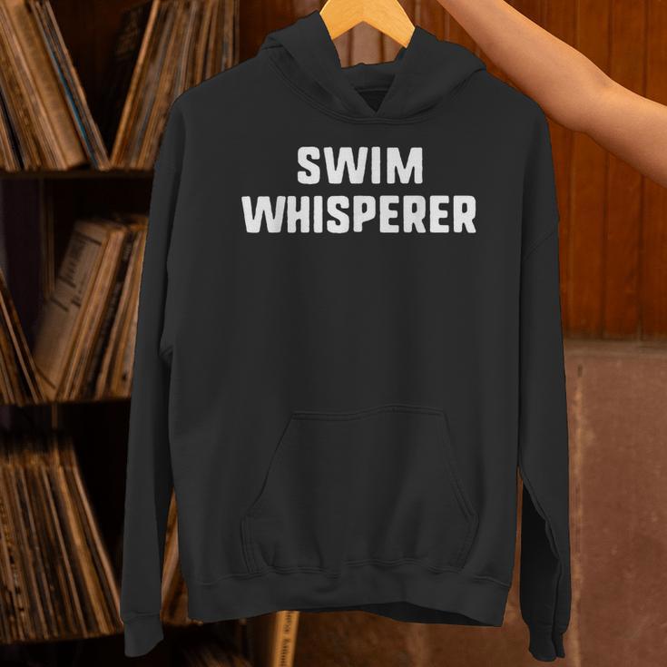 Swim Whisperer Swimming Coach Teacher Instructor Unisex Hoodie Swim Whisperer Swimming Coach Teacher Instructor Unisex Hoodie