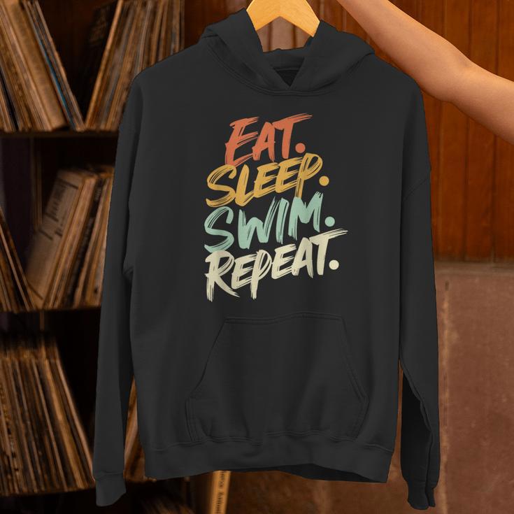 Swimmer Eat Sleep Swim Repeat I Swimming Unisex Hoodie Swimmer Eat Sleep Swim Repeat I Swimming Unisex Hoodie
