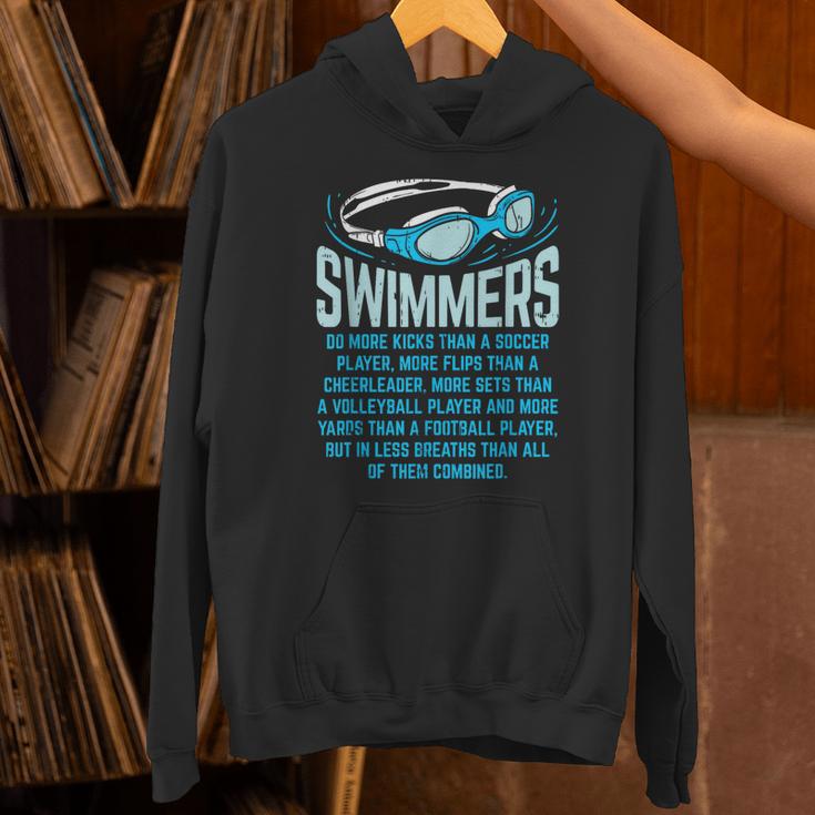 Swimmers Do More Kicks I For Swimming Lovers Unisex Hoodie Swimmers Do More Kicks I For Swimming Lovers Unisex Hoodie