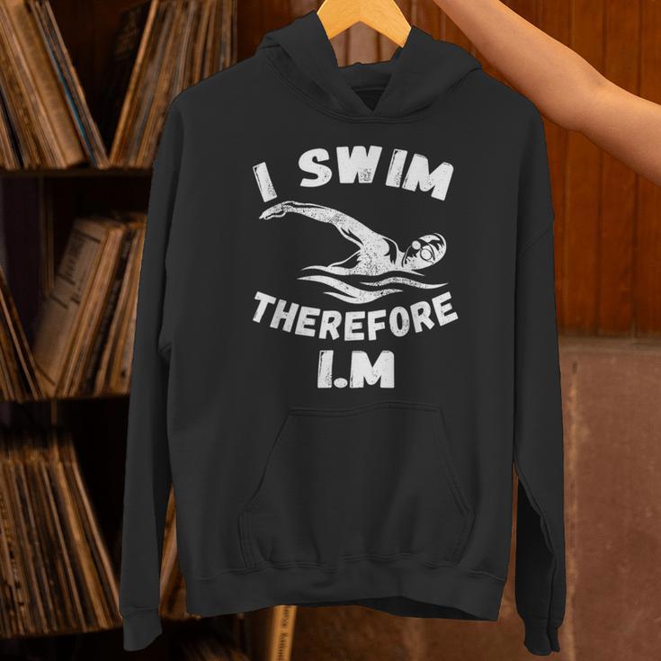 Swimming Competitive Freestyle Swim For Swimmer Unisex Hoodie