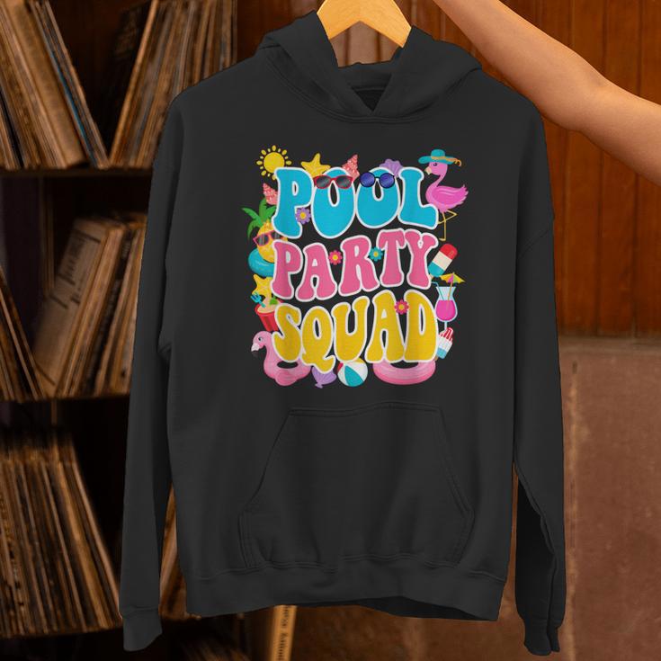 Swimming Pool Party Squad Beach Pool Party Matching Beach Unisex Hoodie