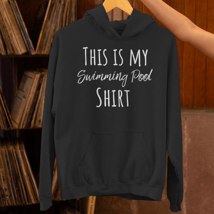 This Is My Swimming Pool Summer Swim Tee T-Shirt Unisex Hoodie