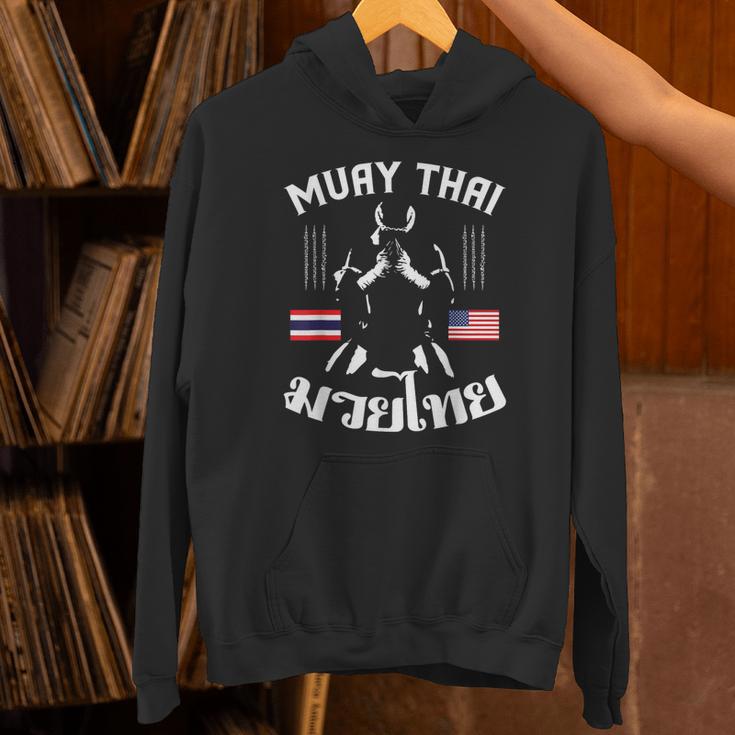 Thailand American Flag Muay Thai Thai Boxing Women Girls Kids Men T-Shirt Unisex Hoodie Thailand American Flag Muay Thai Thai Boxing Women Girls Kids Men T-Shirt Unisex Hoodie