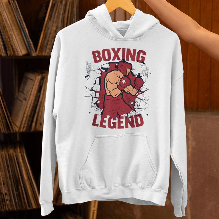 Boxing Legend Professional Boxer Muay Thai Boxing Unisex Hoodie